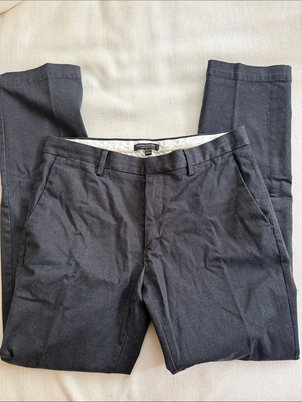 Banana Republic Men's Black Dress Pants